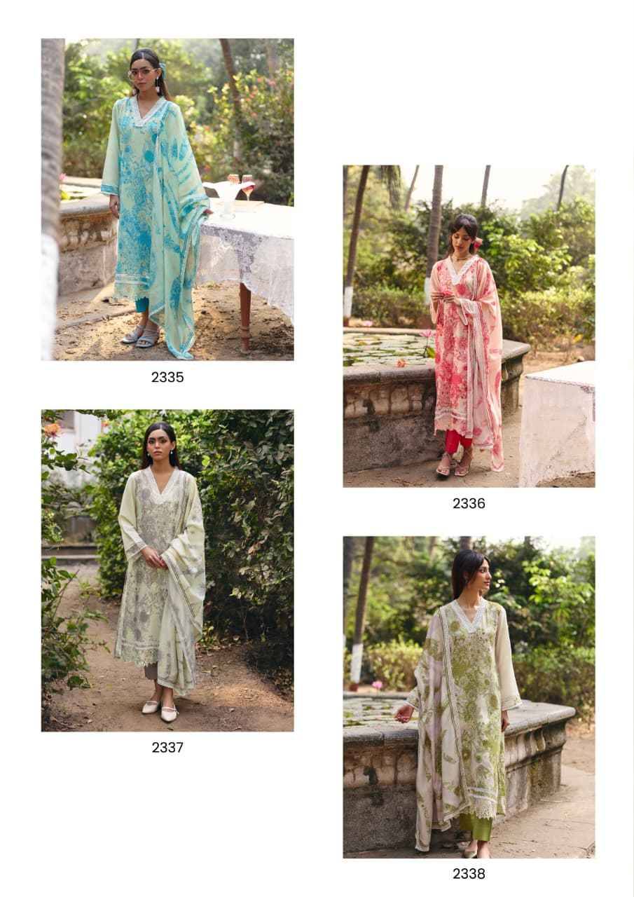 Mehek By Kimora 2335 to 2338 Series Beautiful Festive Suits Stylish Colorful Fancy Casual Wear & Ethnic Wear Pure Cotton Dresses At Wholesale Price